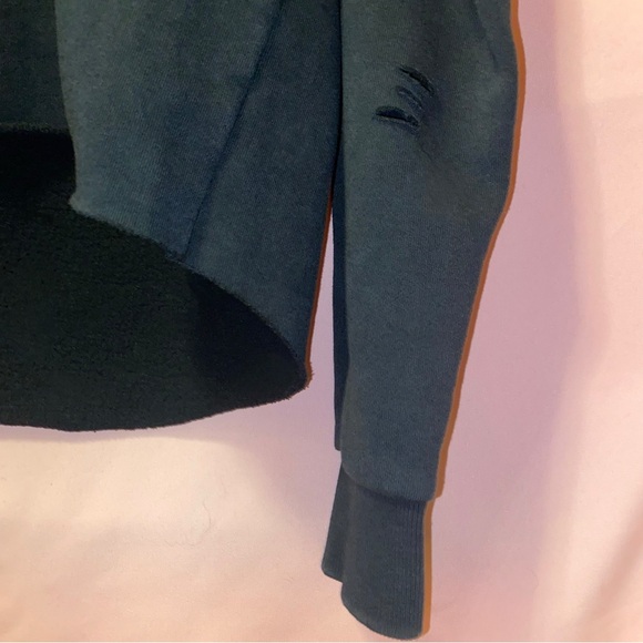 Harley-Davidson Motorcycle Black Ripped Logo Sweatshirt XXL - Picture 8 of 10